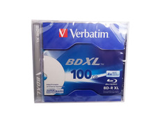 Verbatim威宝4x BD-R XL 100G蓝光刻录盘可打印单片盒装原产正品