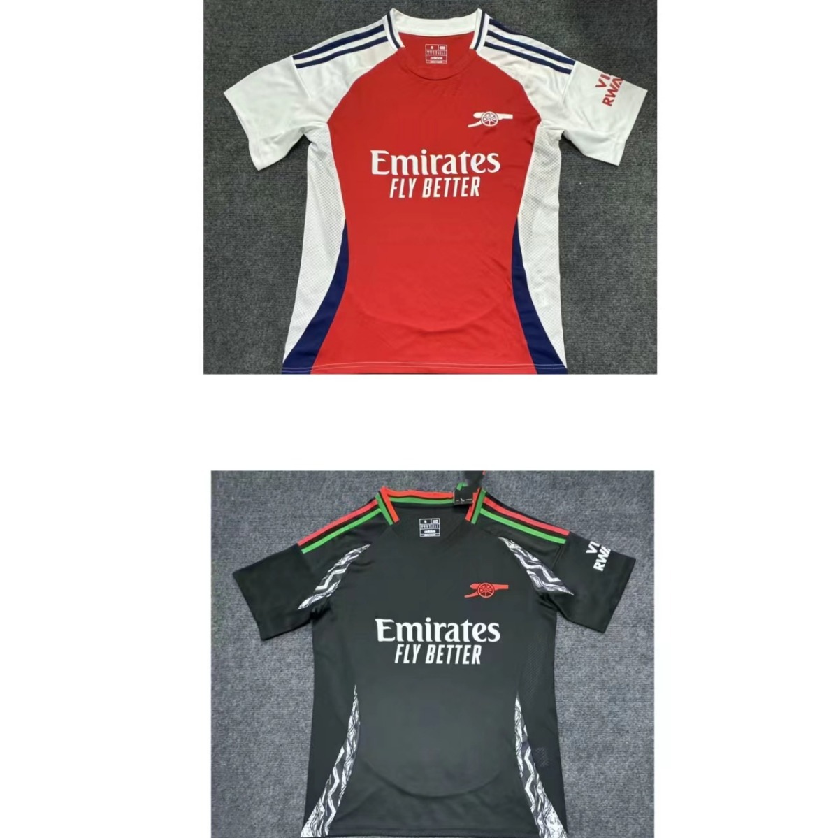 源头货球迷2425阿森纳主客场泰版球衣足球服出场服-阿里巴巴