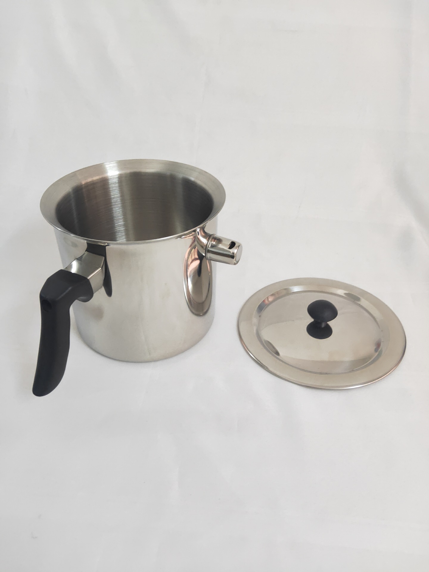 2l双层直身不锈钢奶锅 汤锅汤煲奶煲奶杯煮奶器化蜡锅 温奶器