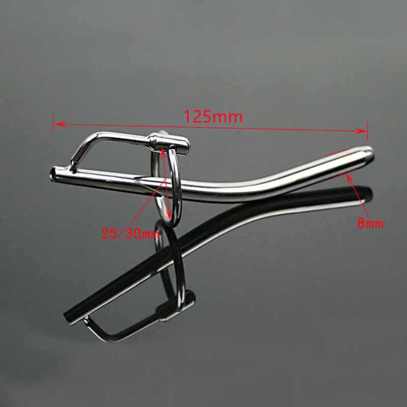 0ywt男用尿道金属棒调情空心堵金属马眼棒虐阳扩张器情趣另类