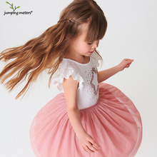 一件代发女童新品童裙夏季女童连衣欧美针织儿童裙子