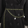 belt Waist chain decorate skirt suit overcoat senior Small fragrant wind Waist Metal Sense of design Belt