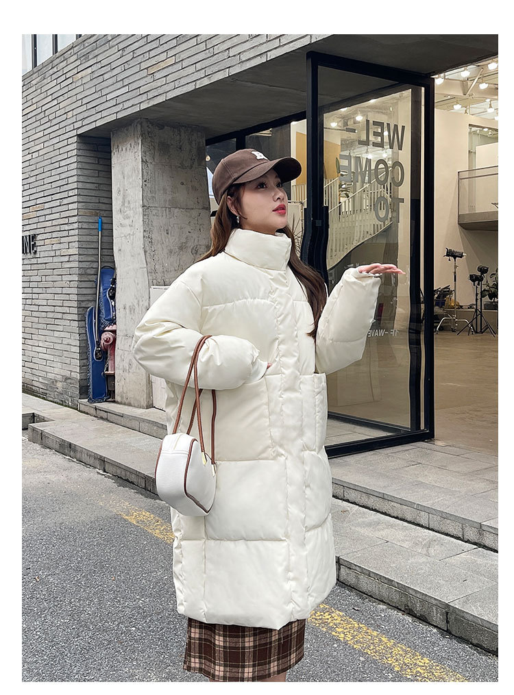 Women's Cotton-Padded Jacket Winter Coat Cotton Coat Cotton-Padded Jacket 2023 New Popular Long Bread Coat Oversize Thickened American Style