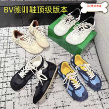 bv纯原顶级版本原标2025新款百搭真皮德训鞋透气软底运动休闲鞋