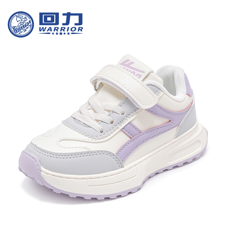 Warrior Children's Shoes Children's Breathable Sneakers 2024 Spring New Boys Authentic Running Shoes Girls Soft Bottom Shoes
