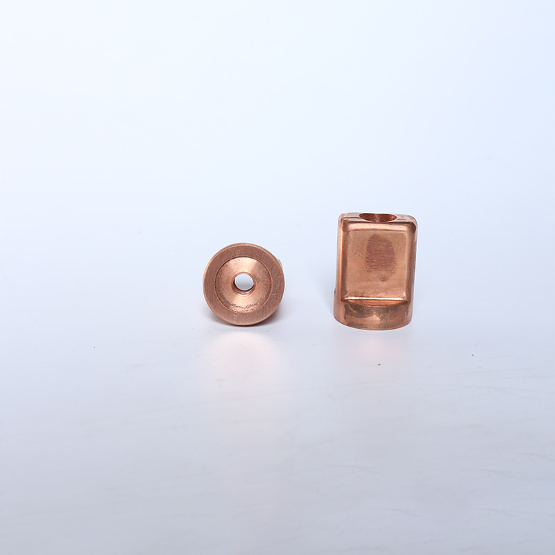 静触头紫铜件冷锻件铜触头高压真空断路器中置柜配套高压静触头