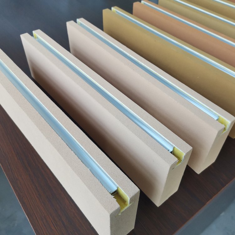 厂家供应白色玻纤空间吸声体 吊顶玻纤悬挂吸音垂片 按需生产