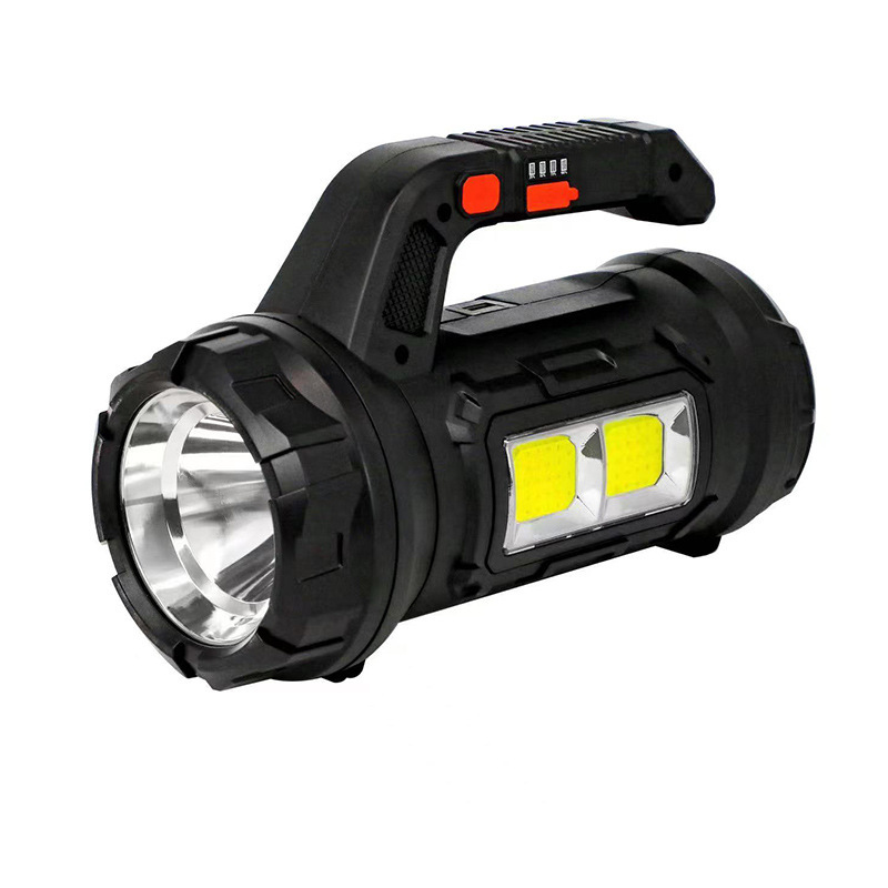 Cross-Border Explosion-Proof Charging Searchlight Strong Light Multifunctional Outdoor Multi-Scene Emergency Portable Lamp Type-C Charging