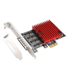 TXIC新 PCIE转8口RS232扩展卡pcie转8串口卡台式机多用户COM卡新