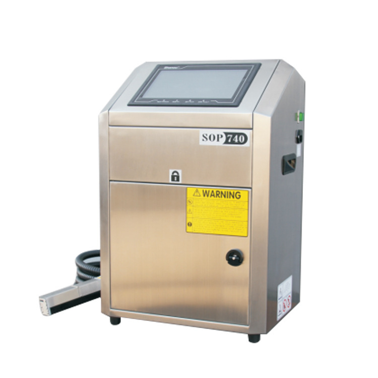 小字符流水线自动喷码机瓶盖易拉罐打码机小型生产日期在线喷码机