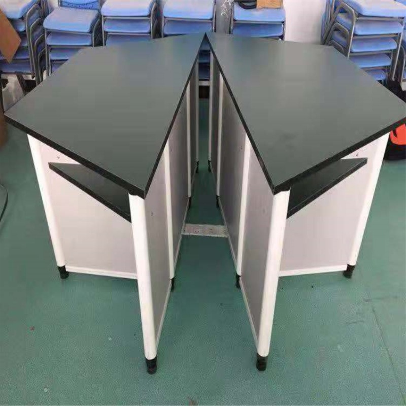 中小学六边形桌八边桌学校彩色六边拼接组合电脑桌学生六边六角桌