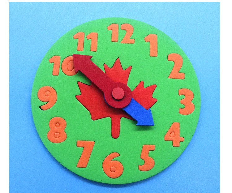 简易小钟表幼儿园时钟认知 科技小制作创意diy手工小实验厂家直销