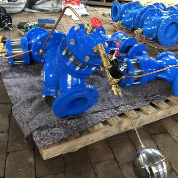 活塞式高度水位控制阀yq98003-16c dn80法兰过滤活塞式遥控浮球阀