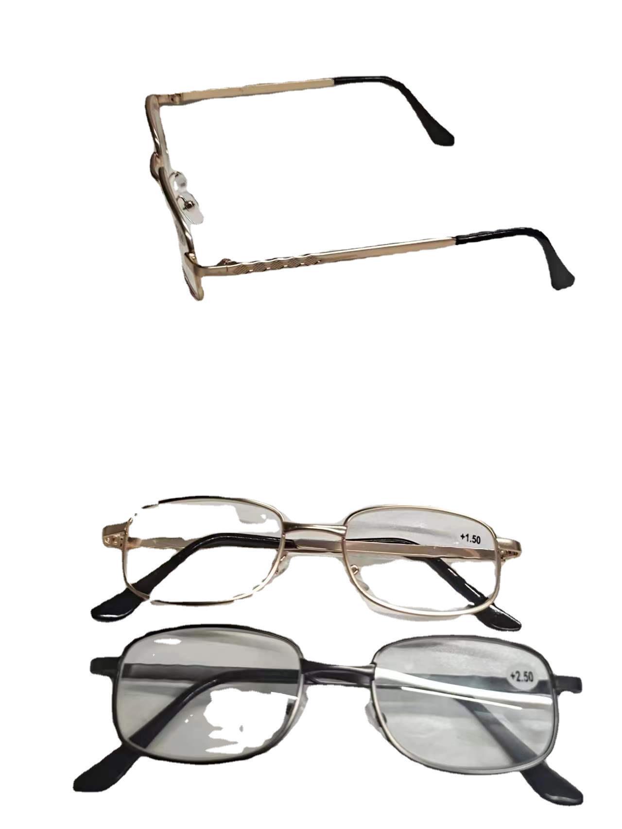 2023 Metal Reading Glasses Wholesale New Reading Presbyopic for the Elderly Glasses TikTok E-Commerce Direct Supply Reading Glasses