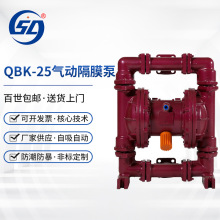 QBK-25铁气动隔膜泵 小型喷漆油泵 涂料泵喷漆泵防爆耐腐蚀油漆泵