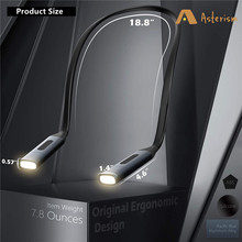 High Quality USB Reading Lamp Neck Book Light Rechargeable跨