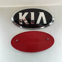 适用于起亚KIA机盖前标KIA后尾标改装索兰托K5智跑佳乐车标11.5cm