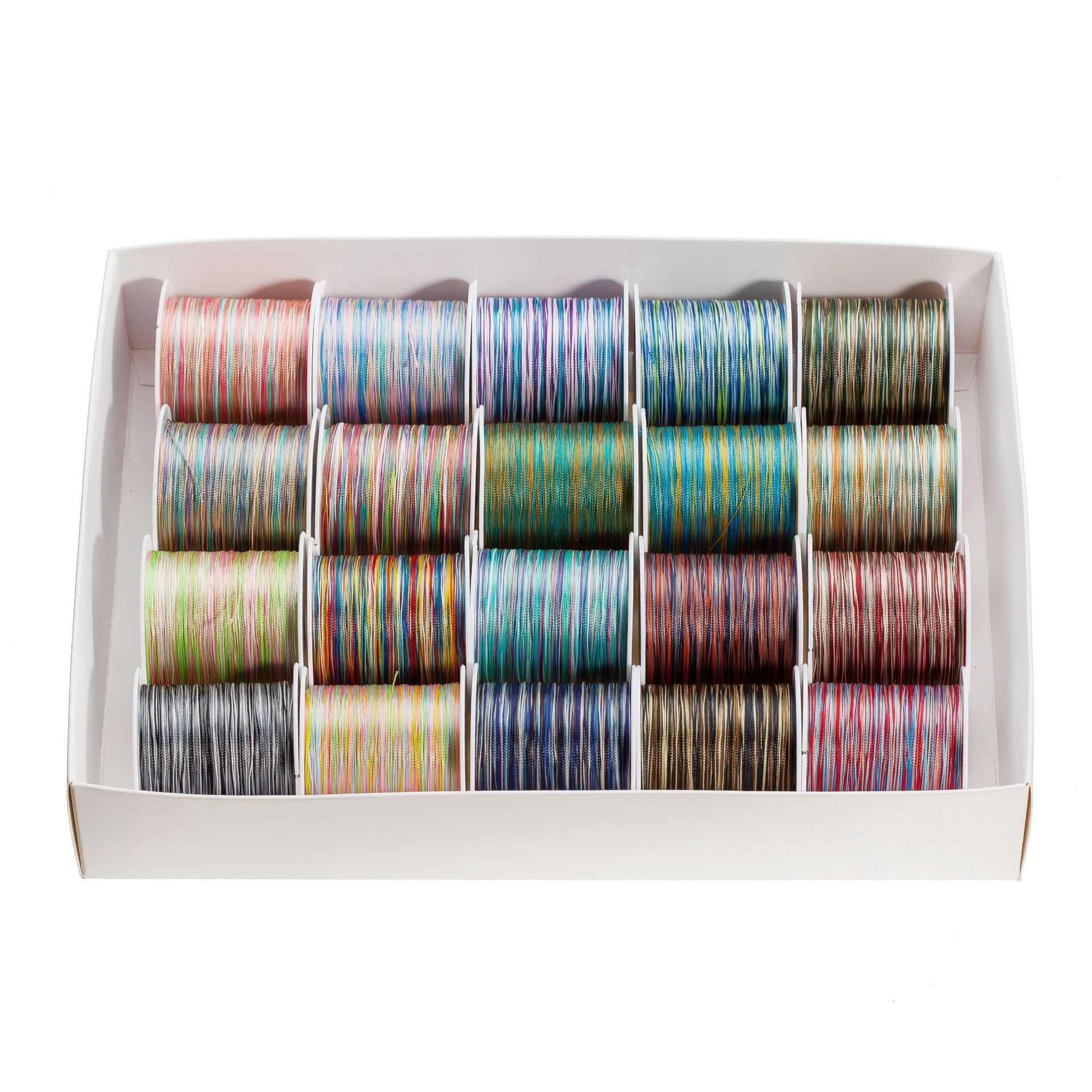 JR Factory Direct Supply Handmade Special Wire 3-Strand 6-Strand 9-Strand Small Roll National Color Strand Section Dyed Handmade Set Box