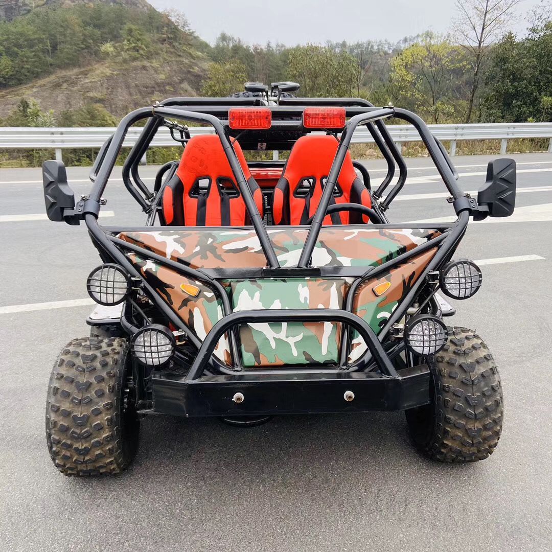 六驱沙滩车450卡丁车双座6轮链传动轴全地形雪地山地越野摩托车