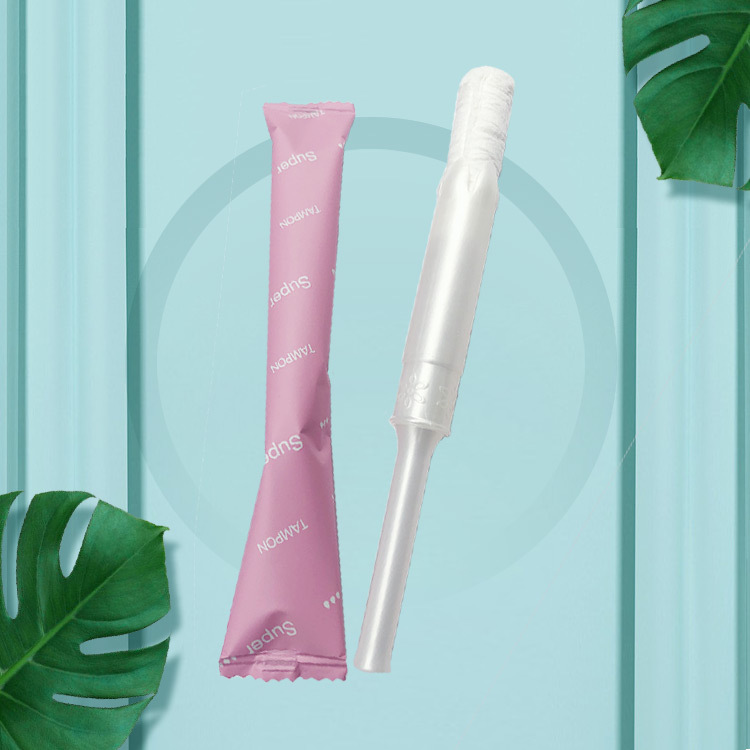 导管式卫生棉条内置隐形无感姨妈巾月经棉棒经期卫生巾游泳 oem