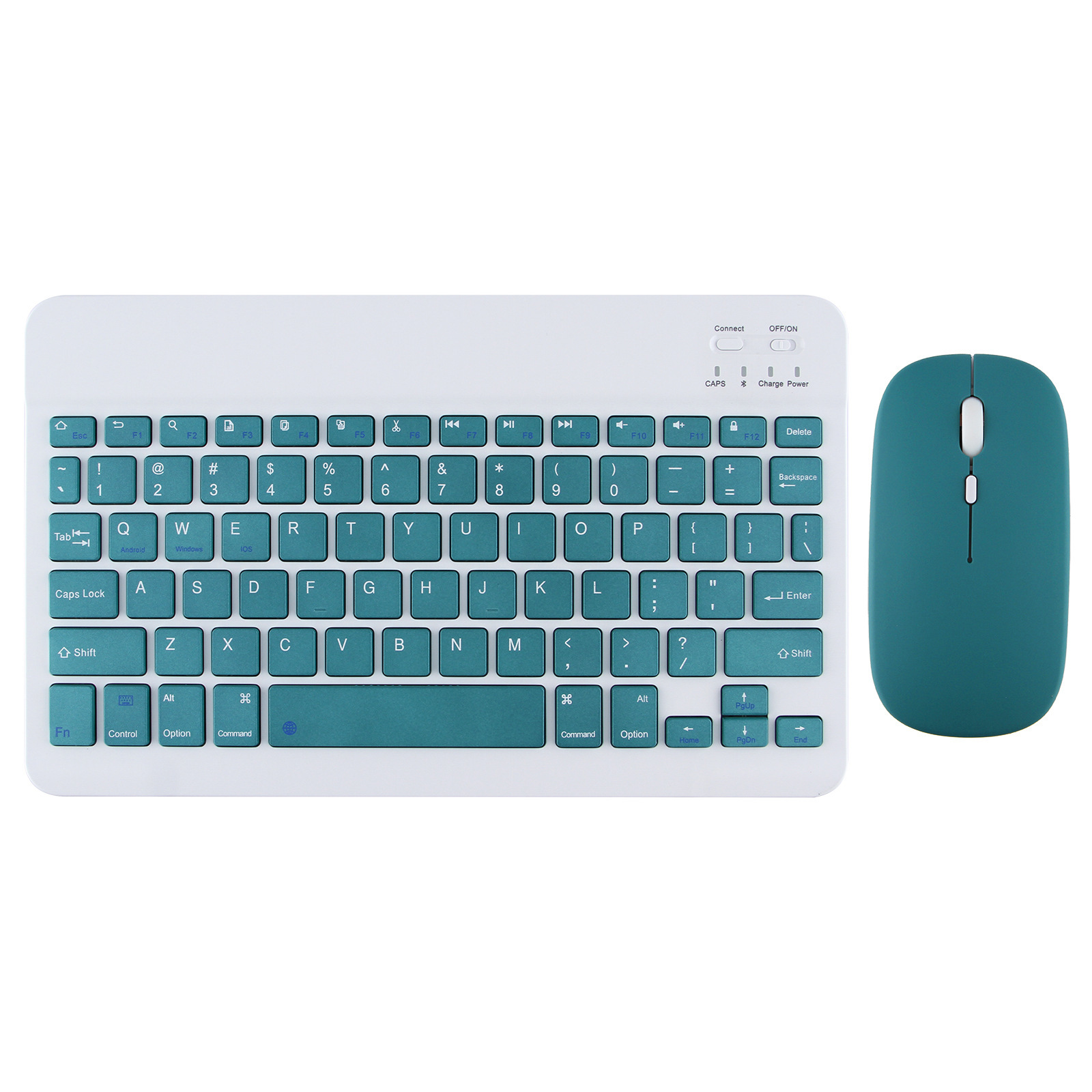 Bluetooth Keyboard Ipad Mute Ultra-Thin Suitable for Mobile Phone Computer Portable Wireless Charging Key Mouse Set