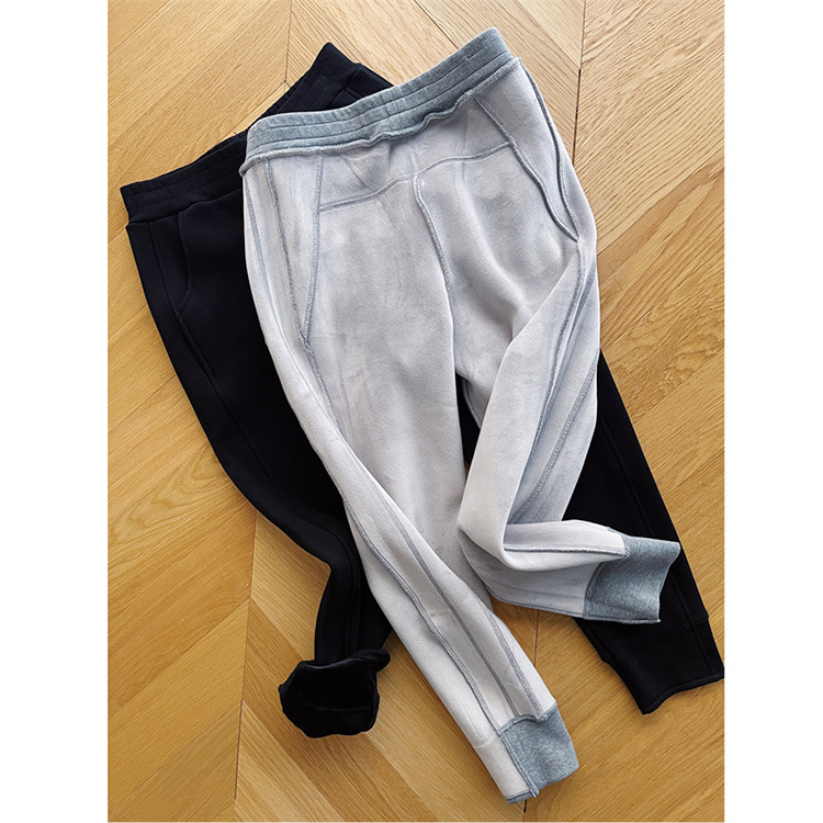 衣录预售一条过冬加厚保暖加绒裤立体剪裁巨显瘦内里厚 绒卫裤女