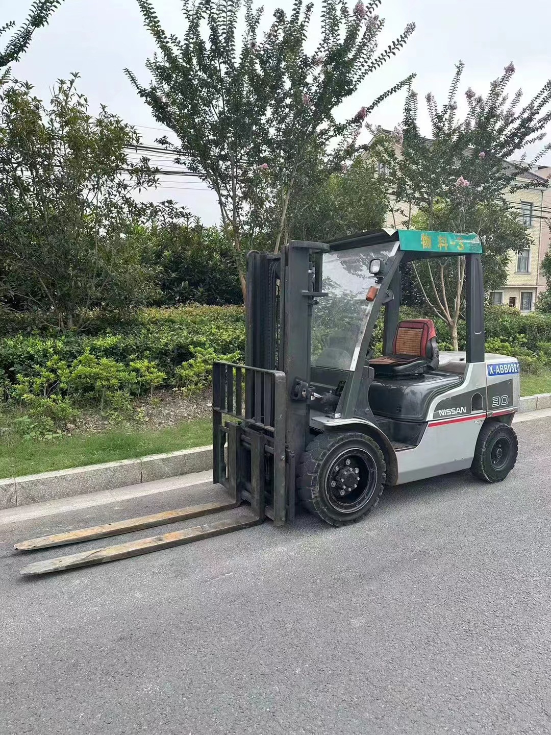 尼桑nissan3吨平衡重式柴油叉车按月全国租车-阿里巴巴