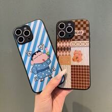 适用vivoX200S手机壳全包防摔S30精孔卡通软壳彩绘油画风保护套