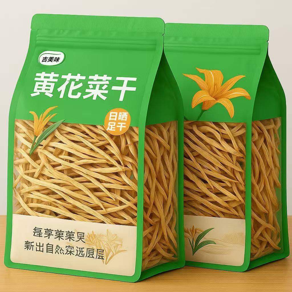 净重黄花菜干货农家新货晒干黄花菜金针菜散装新鲜煲汤火锅批发