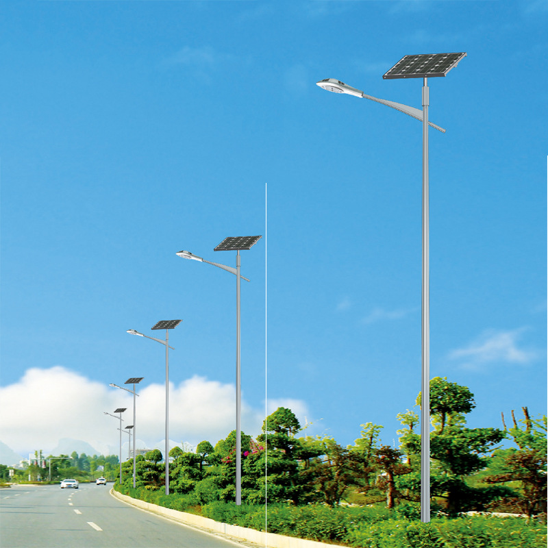 户外太阳能路灯 新农村6米太阳能灯光控小区道路led路灯定制厂家