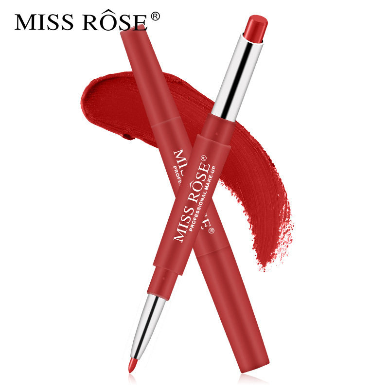 Miss Rose Multi-Functional Lipstick Pen One Head Lipstick Pen One Head Lip Liner Cross-Border Supply