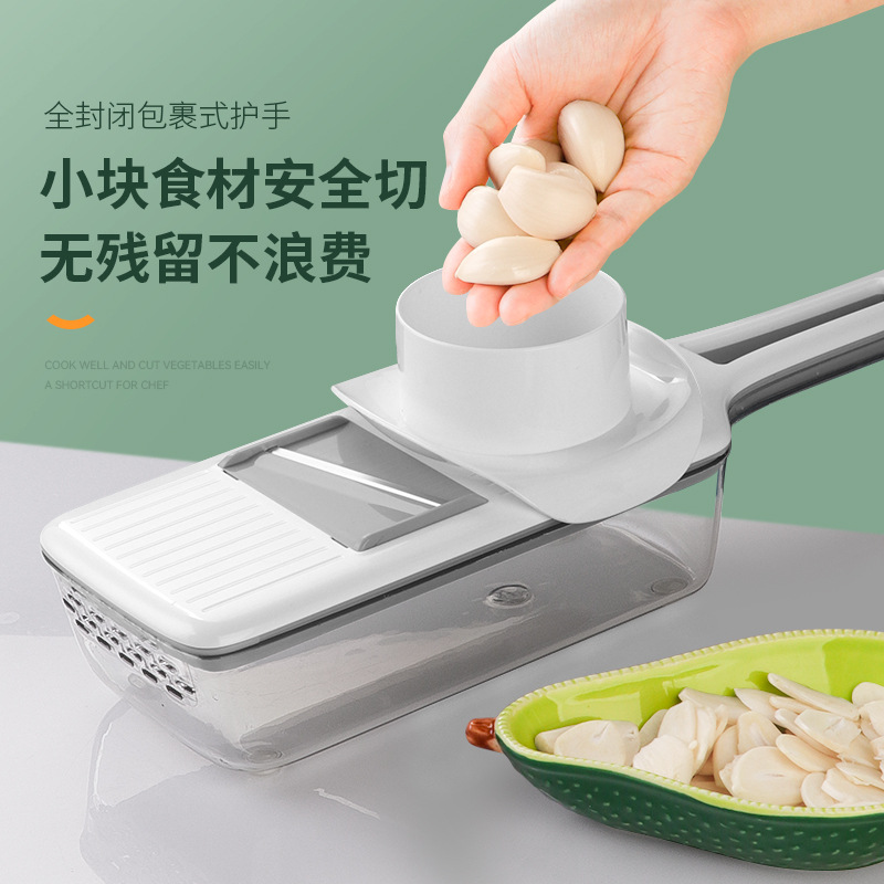 Kok Multi-Function Vegetable Chopper Slice Shredder Kitchen Gadget with Box Water Filter Potato Grater