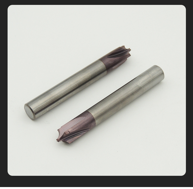 钨钢内r刀4刃合金内r刀圆弧倒角刀加涂层铝用钢用非标刀具定制