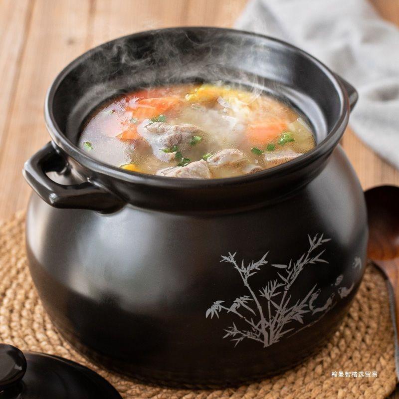 砂锅炖锅大号煲汤锅耐高温陶瓷煲汤煤气灶家用天燃气汤锅沙锅砂锅