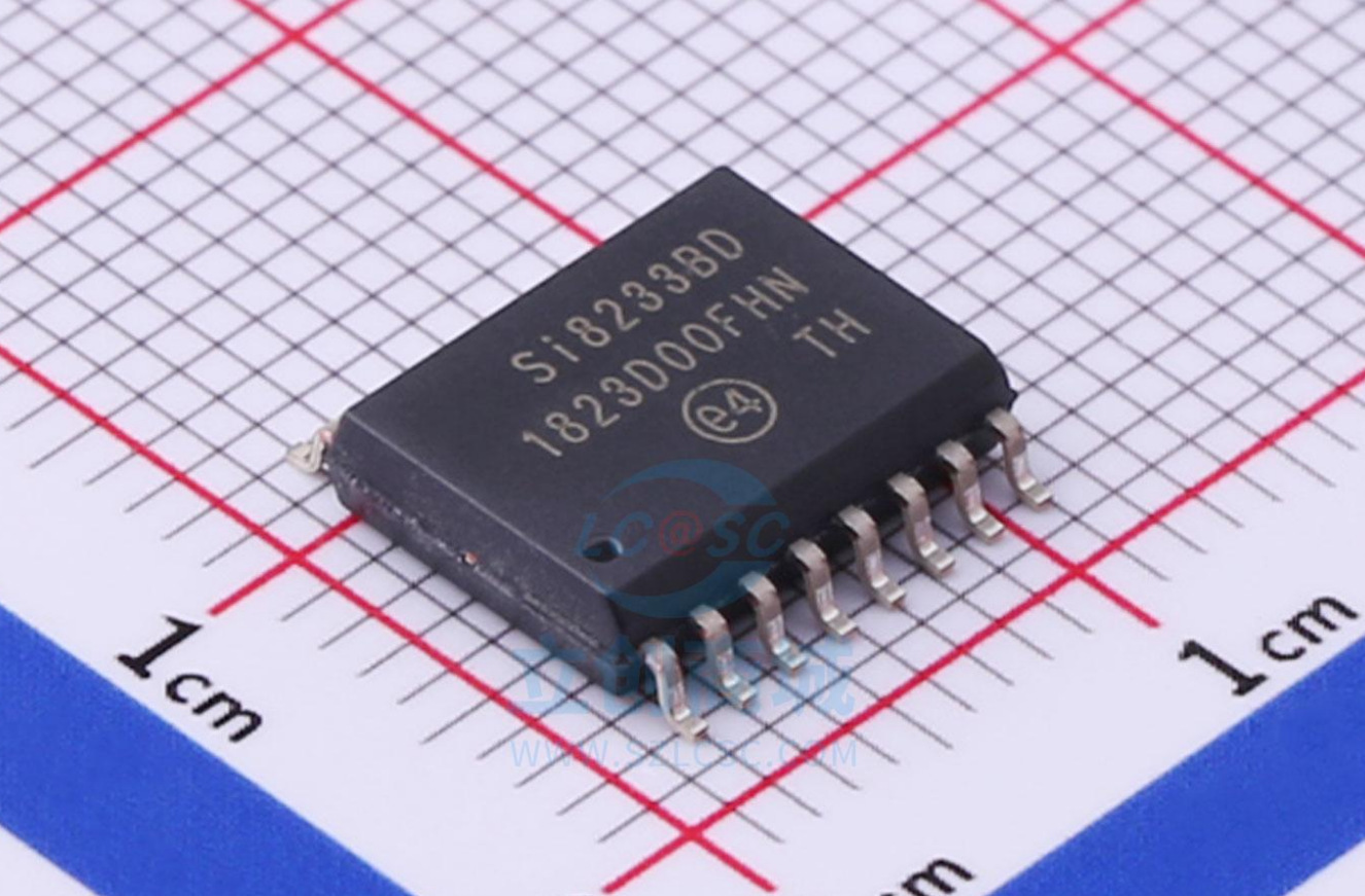 全新原装 si8233bd-d-isr si8233bd 隔离栅极驱动芯片 贴片sop16