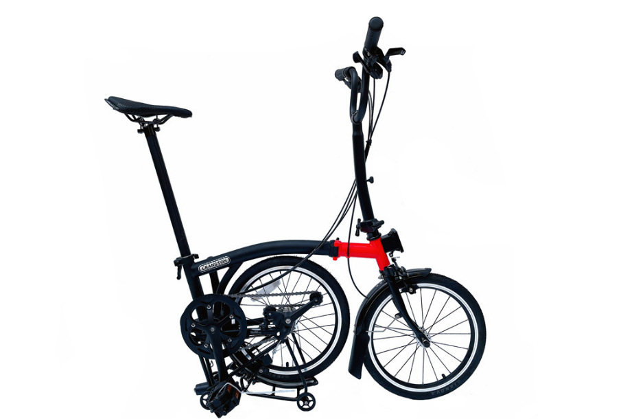 cranston小布折叠车16寸内3外2速brompton折叠349小轮车铬钼钢