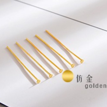 DIY饰品配件 尺寸颜色齐全 T针 铁针 平头针 手工串珠针 1斤