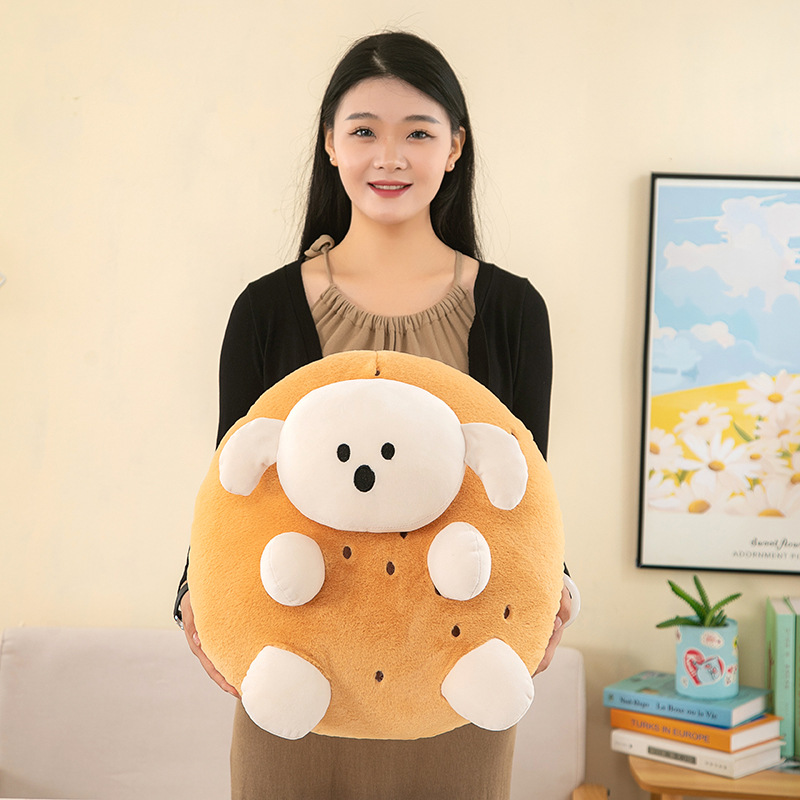 Creative Funny Potato Dog Doll Plush Toy for Girls Bed Pillow Child Comforter Toy Personality Gift