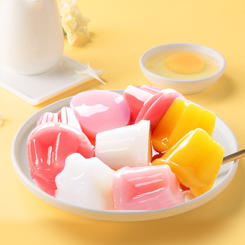 味滋源 水果味果冻500g水果汁芒果草莓玉米酸奶味休闲零食品儿童