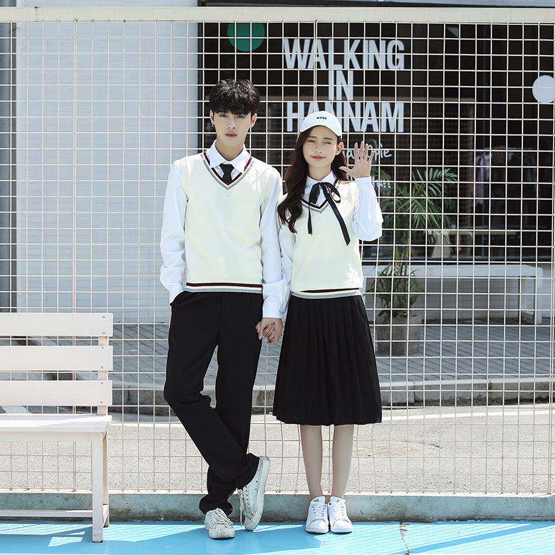 日系校服套装学院风韩国初高中生学生装服秋季运动会男女班服冬