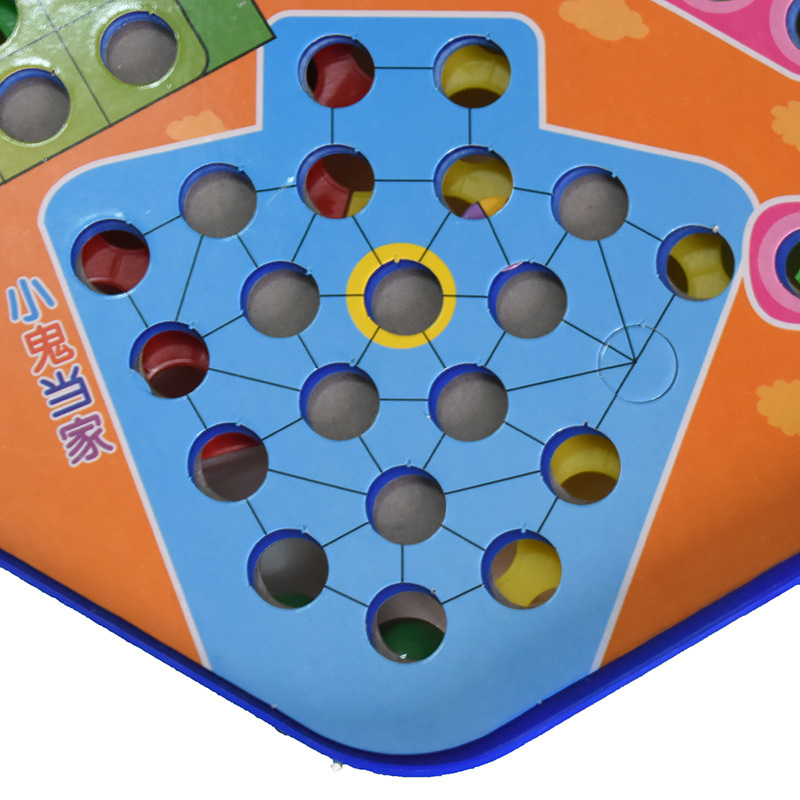7合1亚克力跳棋,有传统跳棋,星球大战飞行棋,拔河棋,越狱,翻江倒海