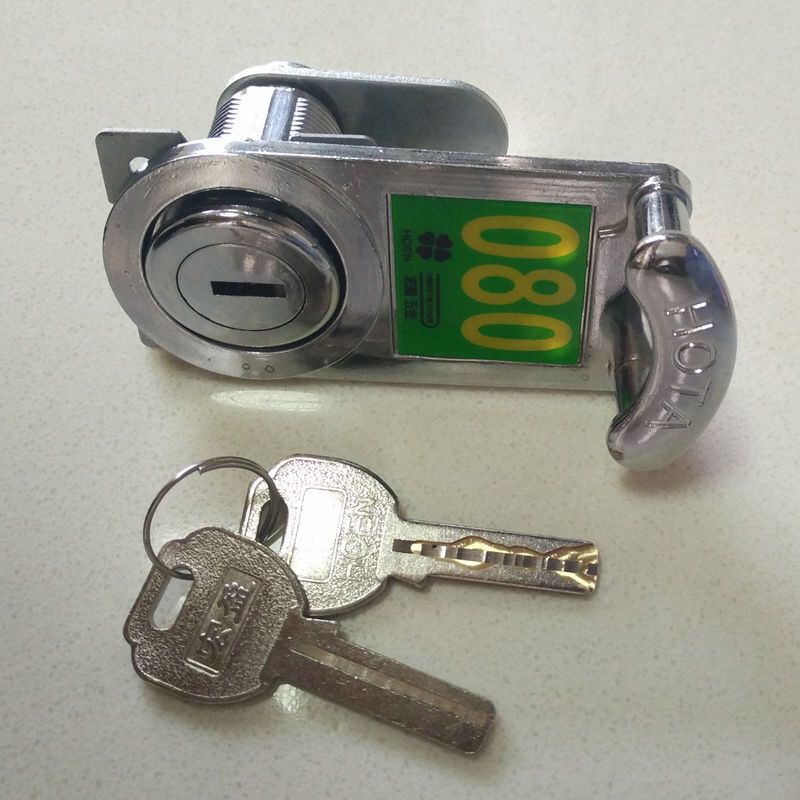 浴室号码锁桑拿洗浴插卡钥匙锁健身泳池储物柜更衣室柜锁单门通用