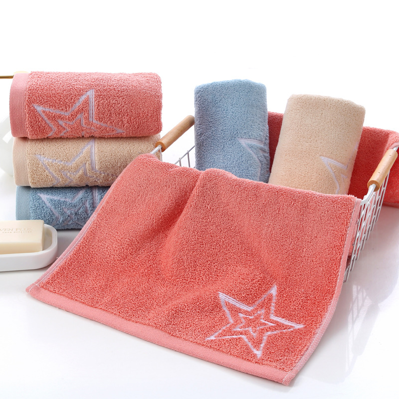 厂家现货棉质毛巾家用吸水洗脸面巾日用品礼品酒店毛巾可加logo