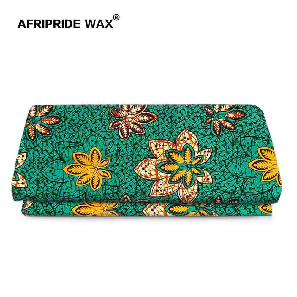 Foreign Trade Export African Ethnic Clothing Printing Batik Cotton Duplex Printing Fabric Afripride Wax