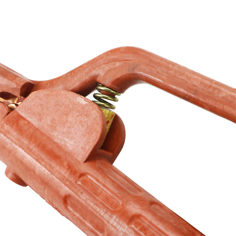 美高111 焊把钳工业级电焊钳防摔不烫手500a紫铜焊把钳全铜地线钳