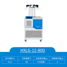 上海沪析HXLG-12-80D 实验室真空压盖多岐管冻 冷冻干燥机