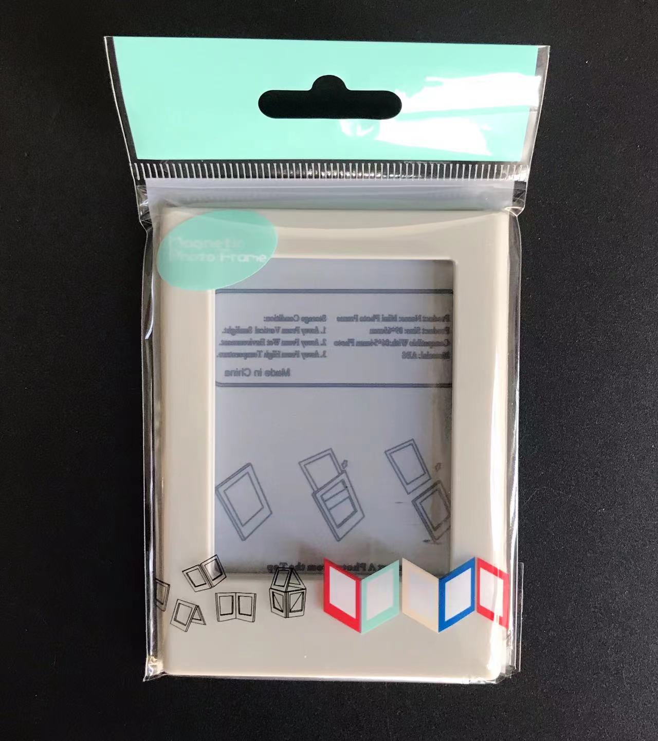 Cross-Border Magnetic Polaroid Mini Photo Frame Goo Card Decoration Advanced Sense DIY Album 3-Inch Photo Refridgerator Magnets