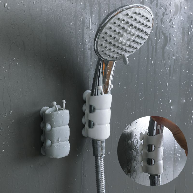 Shower Bracket Shower Accessories Water Heater Nozzle Bathroom Punch-Free Shower Suction Cup Fixed Base Frame
