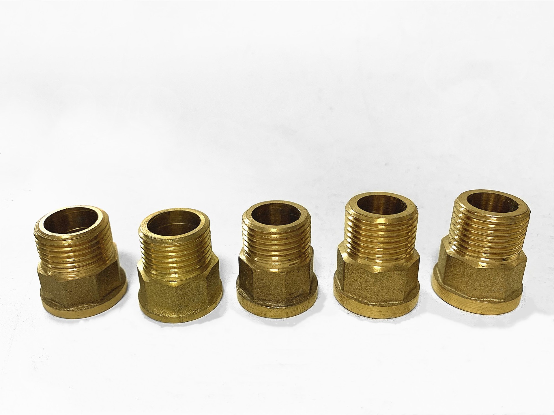 全铜红冲内外丝家装水暖接头配件耐高压高温