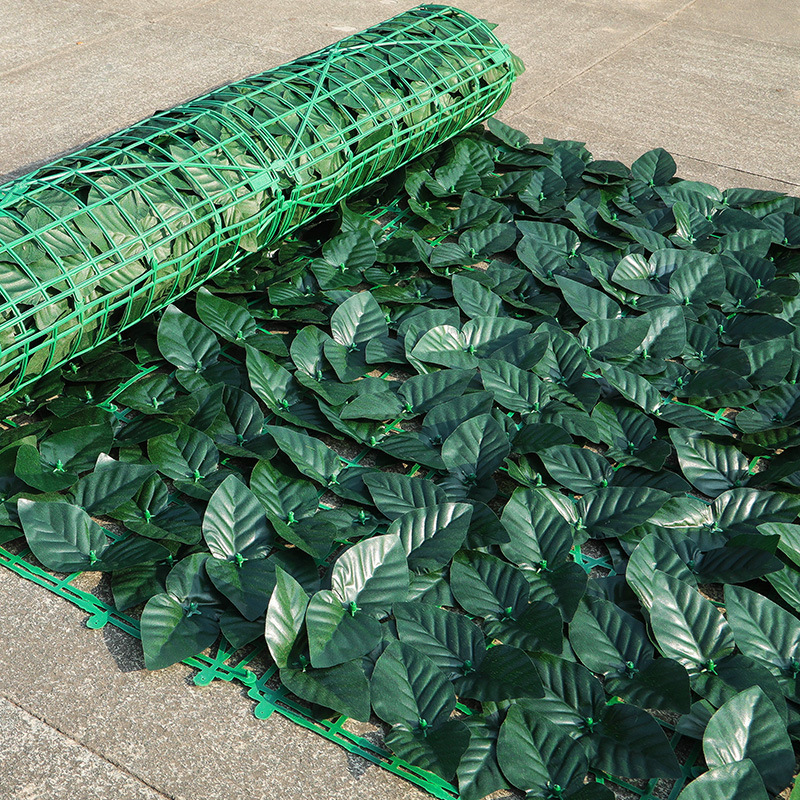 Cross-Border Simulation Fence Leaf Fence Artificial Mesh Fence Artificial Plant Rattan Decorative Fence Fence Wholesale